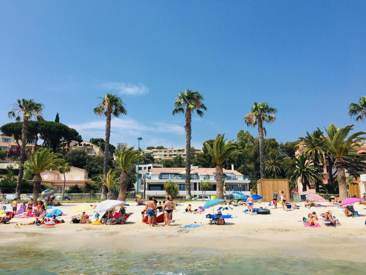 Studio de prestige dans résidence face à la mer Bandol Exterior foto